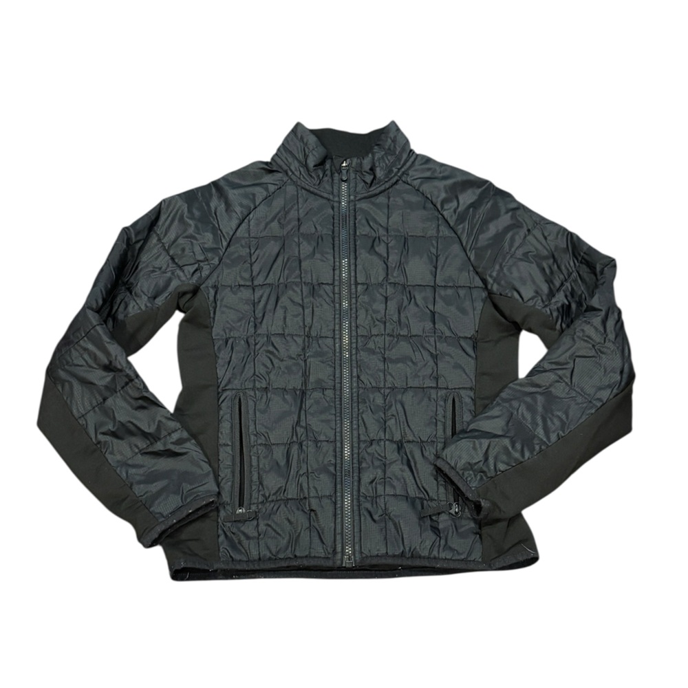 Smartwool black Dark Gray Puffer Jacket merino wool blend size XS